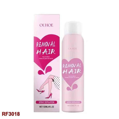 Hair Removal Spray 120ml, Fast and Efficient Gentle and Painless Hair Removal.