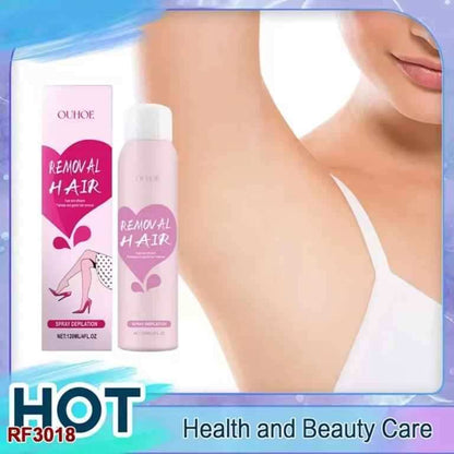 Hair Removal Spray 120ml, Fast and Efficient Gentle and Painless Hair Removal.