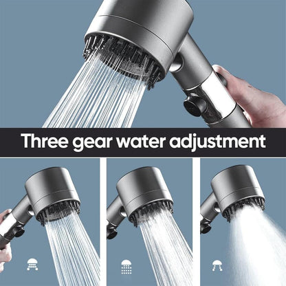 High-Pressure Handheld Massage Shower Head with Filter