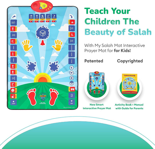 Interactive Kids Educational Prayer Mat With Audio