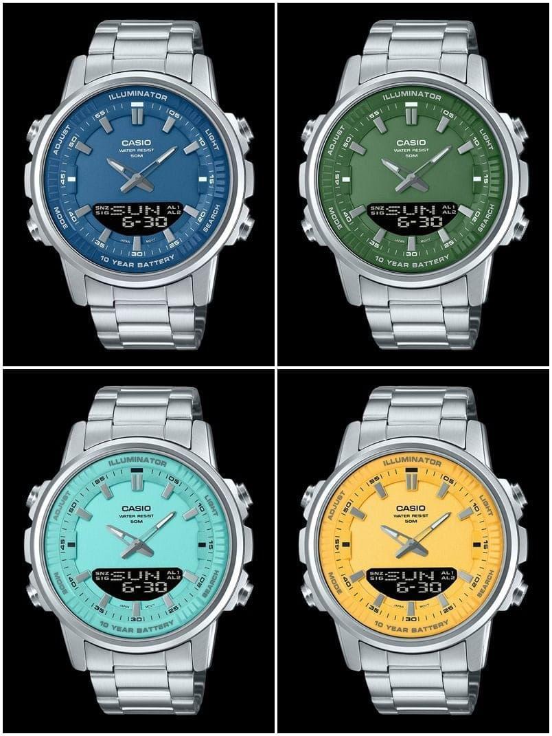 CASIO Stainless Steel Band Analog Digital - Star Deal Treasure