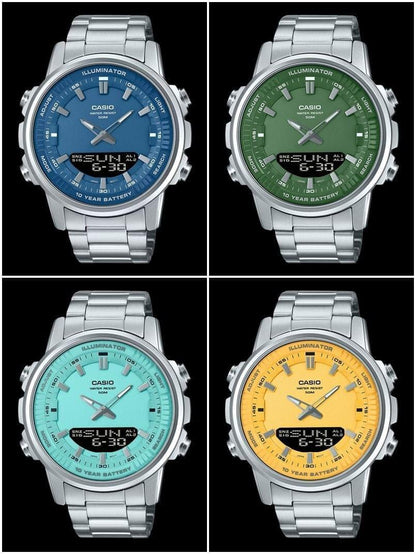 CASIO Stainless Steel Band Analog Digital - Star Deal Treasure