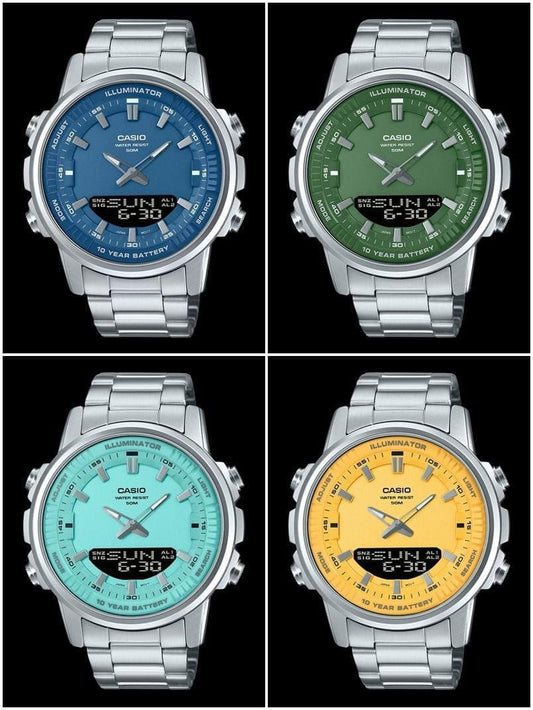 CASIO Stainless Steel Band Analog Digital - Star Deal Treasure