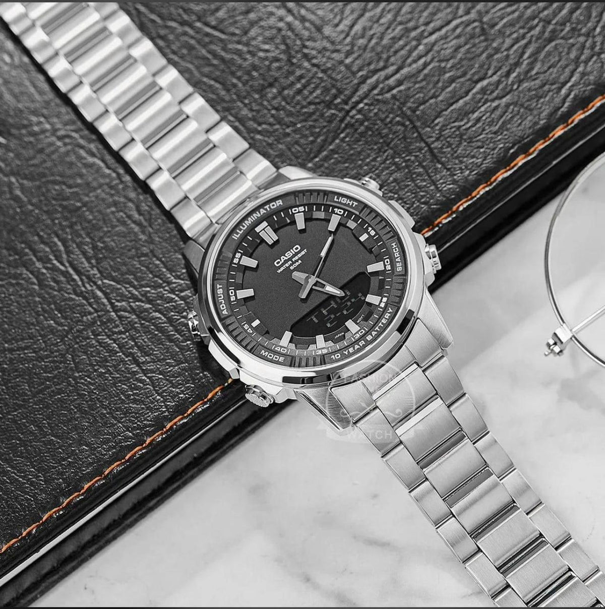 CASIO Stainless Steel Band Analog Digital - Star Deal Treasure