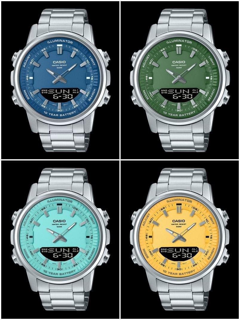 CASIO Stainless Steel Band Analog Digital - Star Deal Treasure
