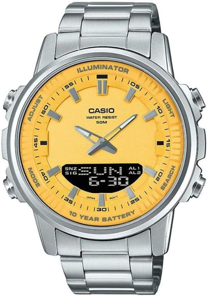 CASIO Stainless Steel Band Analog Digital - Star Deal Treasure