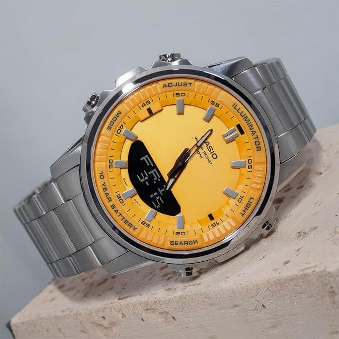 CASIO Stainless Steel Band Analog Digital - Star Deal Treasure