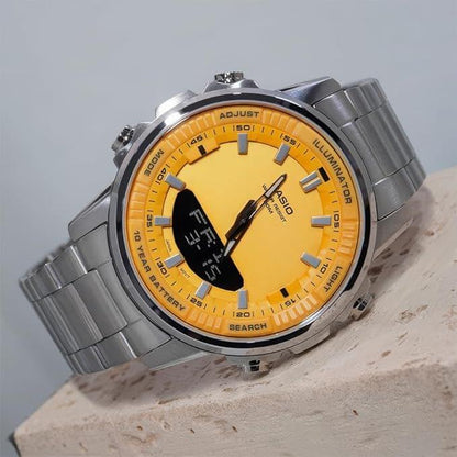 CASIO Stainless Steel Band Analog Digital - Star Deal Treasure