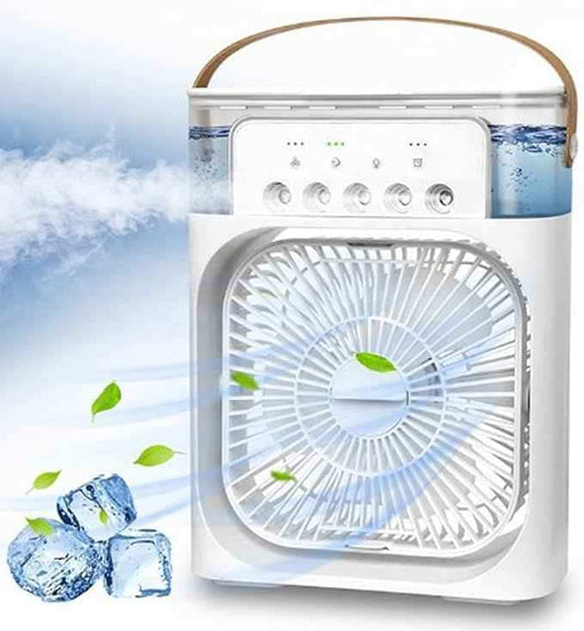 Portable Ice Cooling Fan – Personal Oscillating Air Cooler