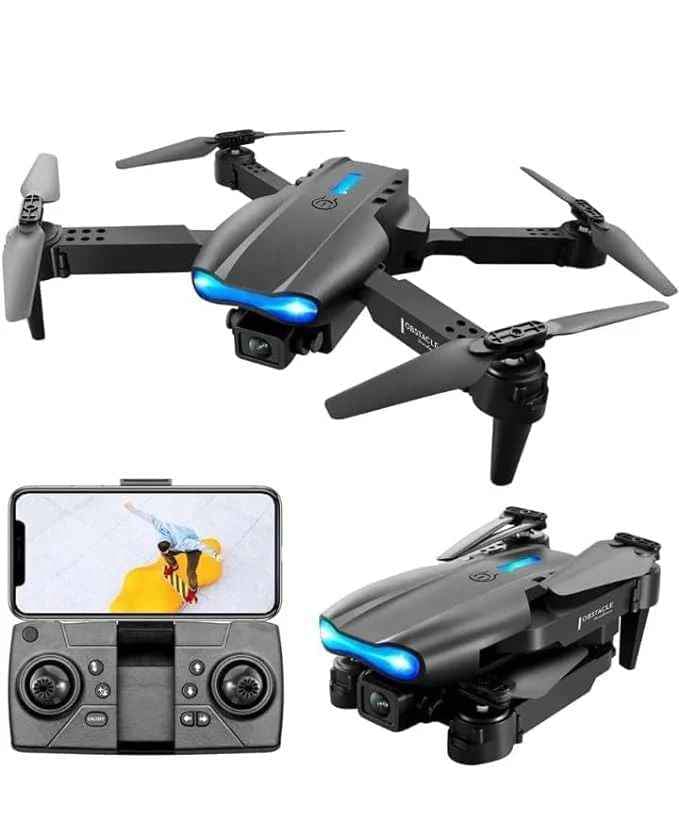 E99 Foldable Drone with HD Camera – Portable RC Quadcopter