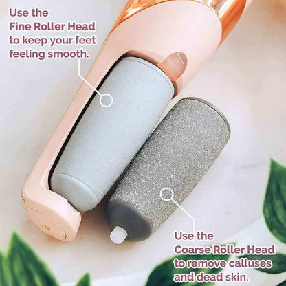 Electric Pedicure Foot File – Rechargeable Callus Remover for Smooth Feet