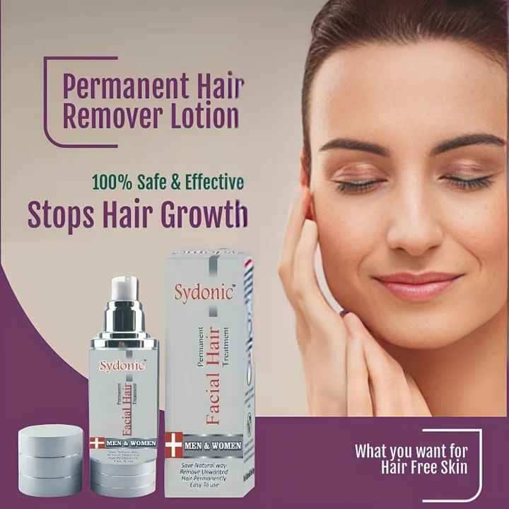 Sydonic Permanent Facial Hair Removal Serum – Easy At-Home Hair Removal Solution