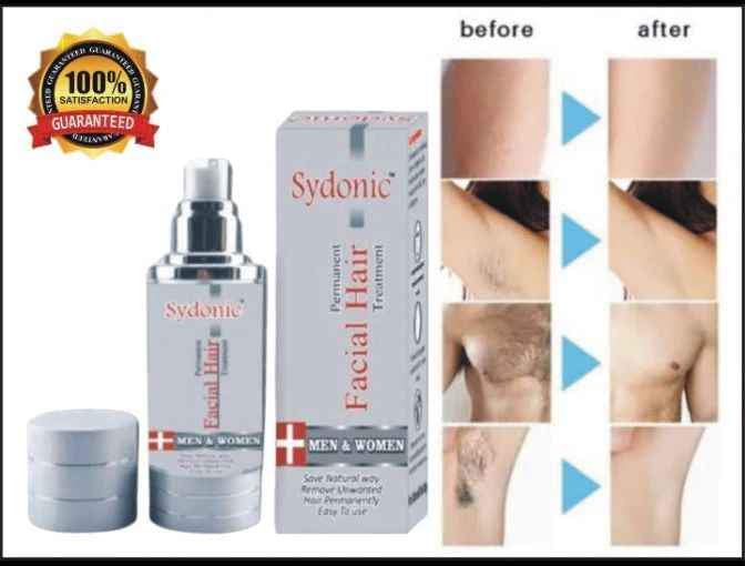 Sydonic Permanent Facial Hair Removal Serum – Easy At-Home Hair Removal Solution