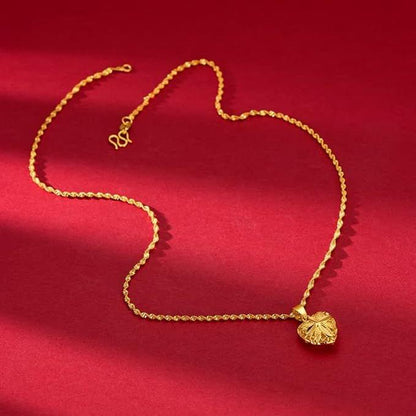 Gold Heart Necklace for Women - Star Deal Treasure