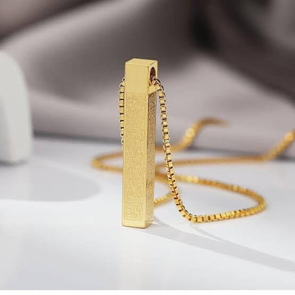 Ayatul Kursi Bar Necklace - Star Deal Treasure