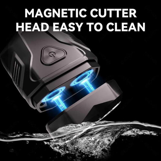 Waterproof Rechargeable Portable Shaver with Multi-Functional Display - Star Deal Treasure