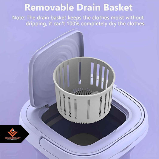 5.5KG Portable Foldable Washing Machine with Spin Dryer
