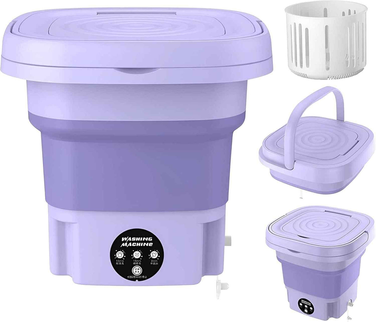 5.5KG Portable Foldable Washing Machine with Spin Dryer