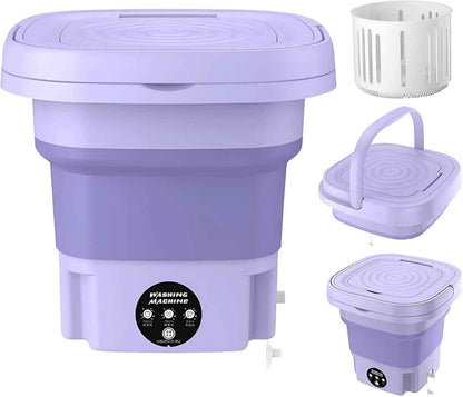 5.5KG Portable Foldable Washing Machine with Spin Dryer
