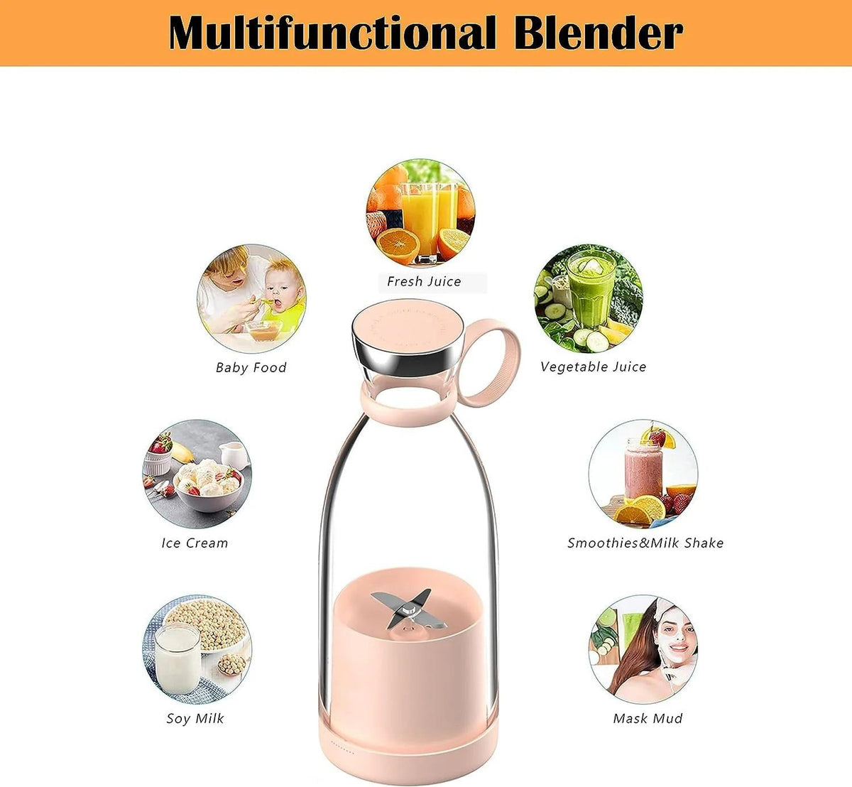 Portable Juicer Bottle - Star Deal Treasure