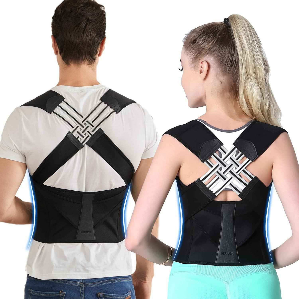 Adjustable Posture Corrector Belt – Back, Shoulder & Spine Support