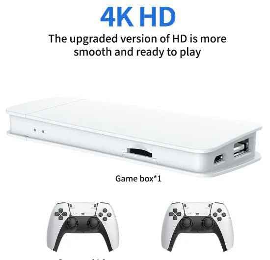 TV Game Console with 2 Wireless Controllers – Classic Gaming Entertainment System