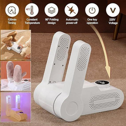 Boot Dryer 220V Shoe Dryer Machine 42°C Constant Temperature Quick Dryer Heating Dehumidifier Device Gloves Boot Dryer - Star Deal Treasure